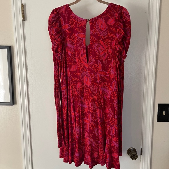 NWT Free People Hello Lover Ruched Sleeve Tunic - Picture 15 of 15